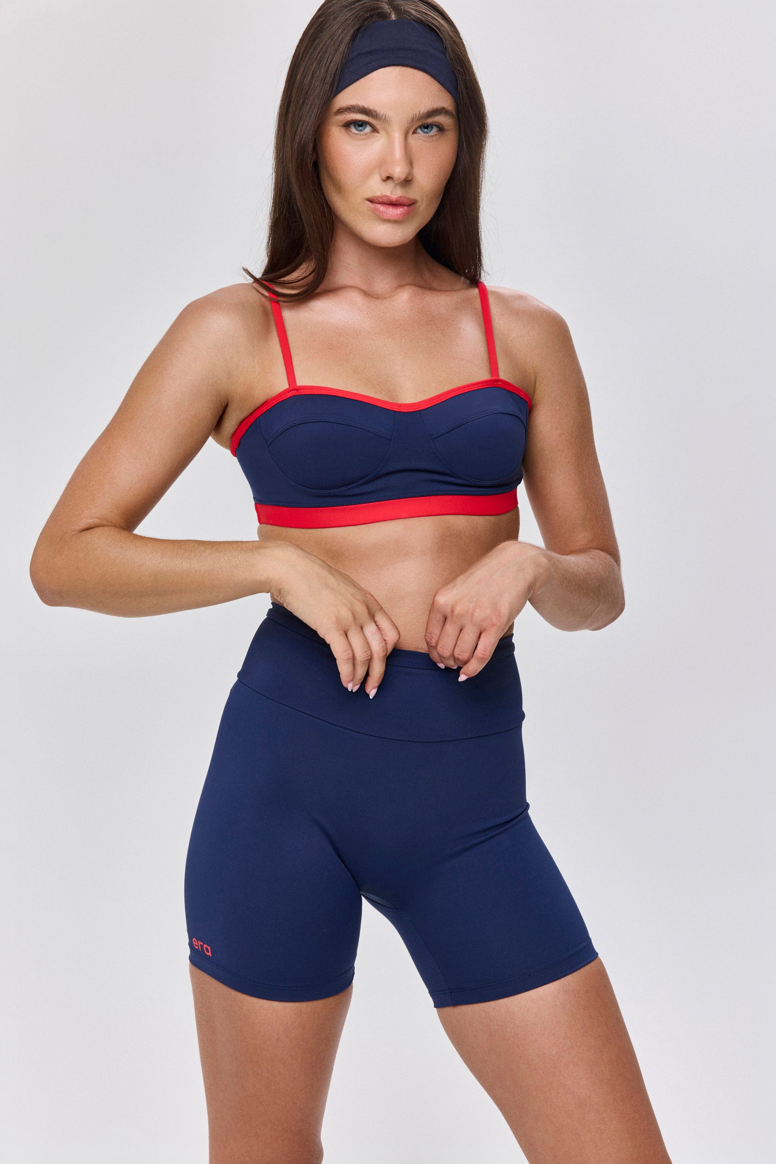 Capri top - navy new